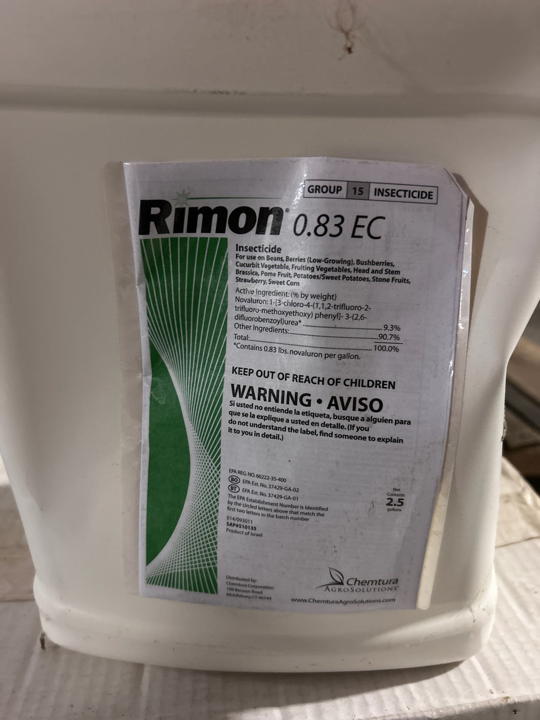 Rimon .83 EC 2.5 gal