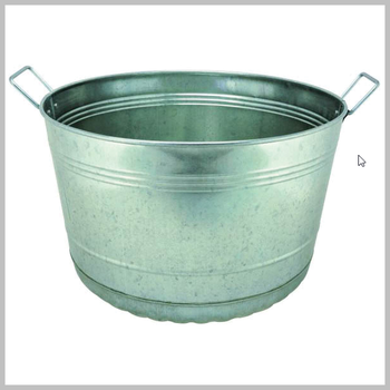 Galvanized Bushel Tub 8 Gal.