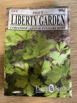 CORIANDER- Annual Culinary Herb