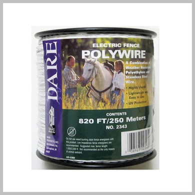 Polywire Stainless Steel 820'