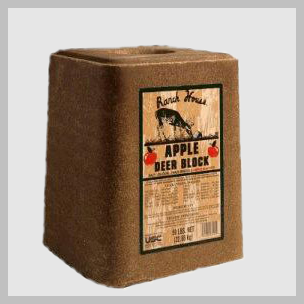 Apple Deer Block Wrapped Larger Size 50#