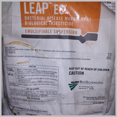 Leap ES Bacterial Disease Management Biological Insecticide 2.5 gal