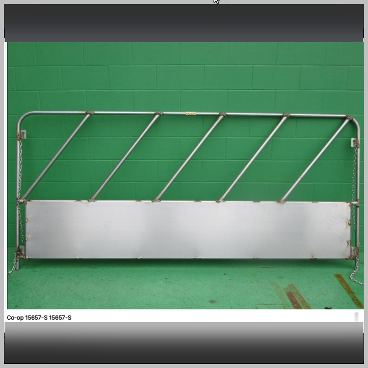 Feeder Panel 10' Sheeted Galv