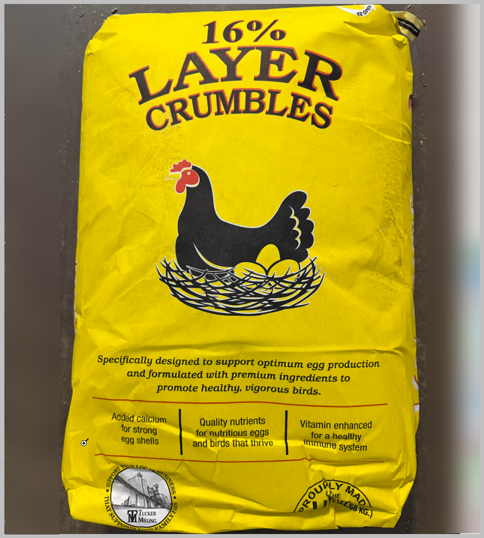 Layer Crumble 50 lb.  16% Protein