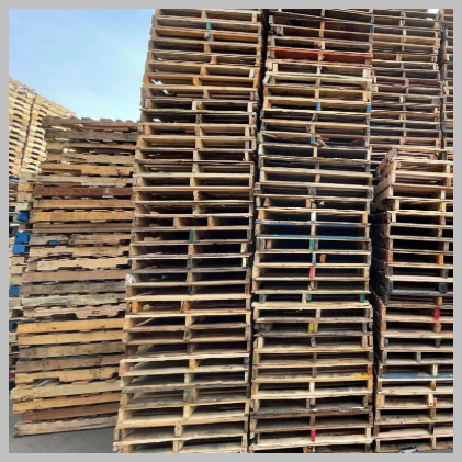 Pallets used