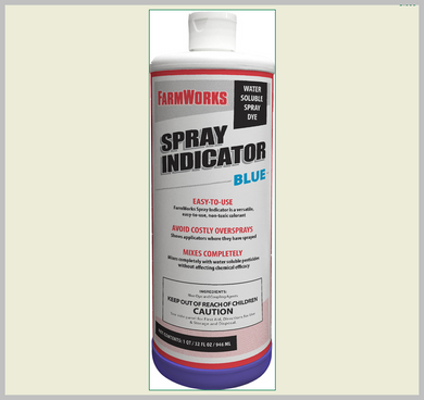 Spray guide dye 1 quart