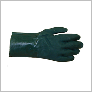 Glove 14" Rough Grip PVC LG