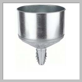 Funnel Galvanized Steel Lock