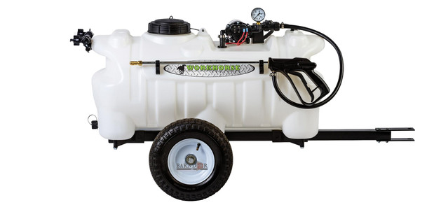 25 Gallon Trailer Sprayer Work Horse