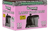 LARGE HEAVY DUTY TRASH BAGS 33 gallon