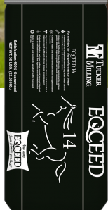 Eqceed 14% Hi Fat Low Starch Pellet 50#