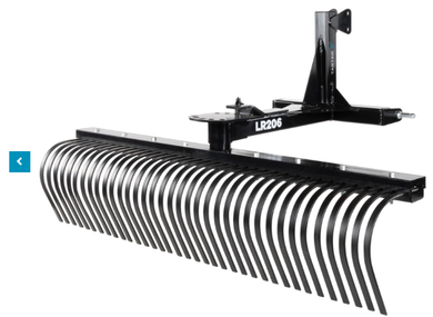 200 Series 6' Land scape Rake