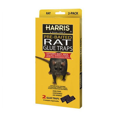 Glue Trap W/2 Lure Harris Rat 2 pack