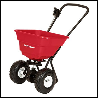 Spreader Push Earthway 2050 Pneumatic Tires