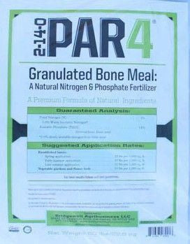 Bone Meal 2-14-0 Par 4 Gr 50#