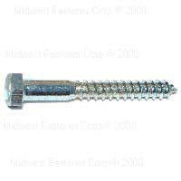 Lag Screw Hex 1/2x3-1/2