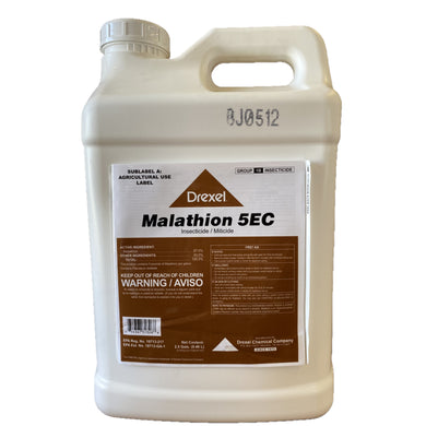 Malathion 5E Insecticide Miticide 2.5 gal