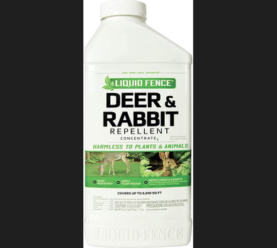 Liquid Fence Deer & Rabbit Repellent 40 oz.