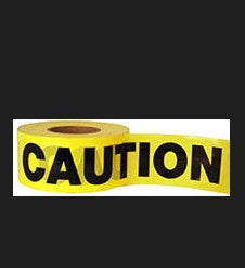 Caution tape 3" x 1000'