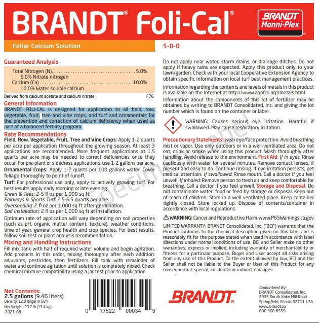 Brandt Foli-Cal