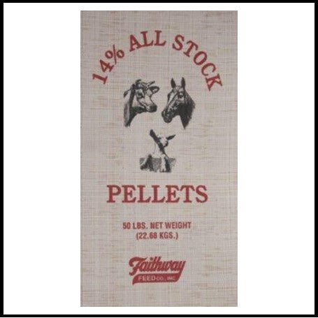 14% All Stock Pellets 50 lb