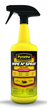 Fly Spray Pyranha Wipe N Spray 32 oz