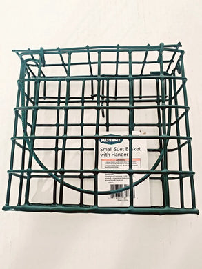 Wire Suet Basket w Hanger Small Feeder