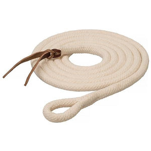 Lead Rope Pima Cotton Natural 10'