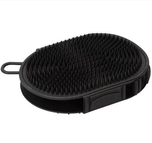 Weaver 2-Sided Wash Mitt Black