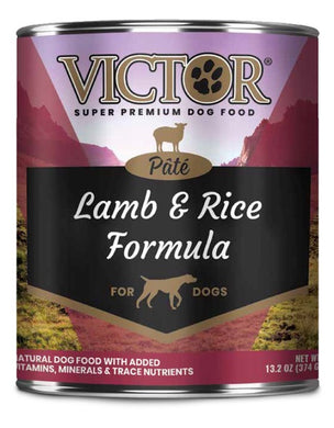 Victor Can Lamb and Rice Dog Food 13.2 oz