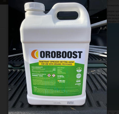 Oroboost Penetrant Spreader Wetting Agent OMRI Organic 2.5 gal