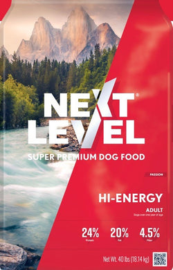 Next Level Hi Energy 40# Dog Food