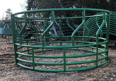 Round Bale feeder S bar Green