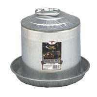 Double Wall Galvanized 2 Gallon Fountain