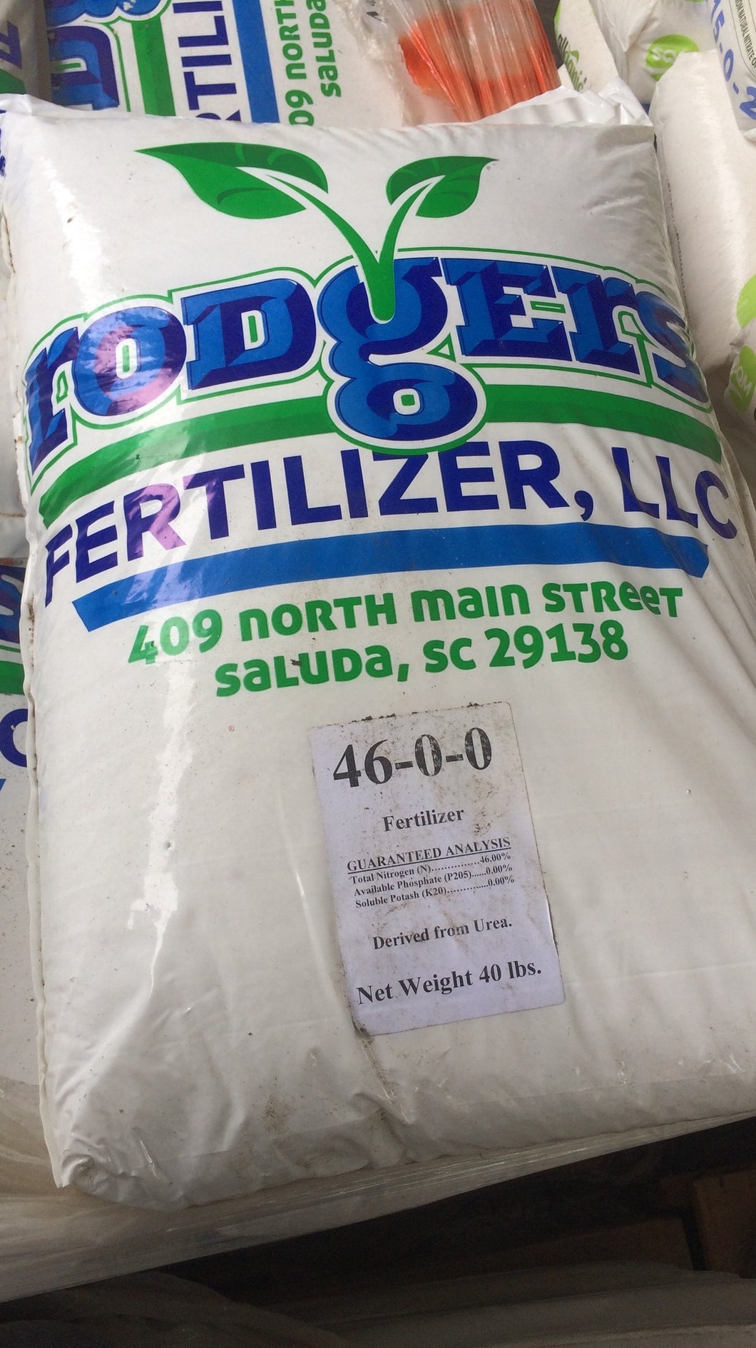 46-0-0 UREA Bags 40# bags