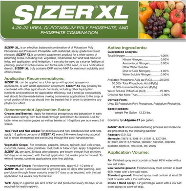 Sizer XL 4-20-22 2.5 gal