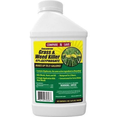 Glyphosate 41% Grass & Weed Killer Quart