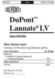 RUP Nudrin or Lannate LV  2.5 gal