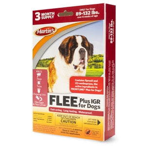 Flea, Tick, Egg, Lice 89-132# 3 month supply