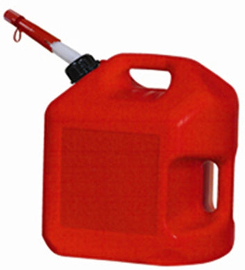 Fuel Can Red 5 Gal HDPE 2 Handle