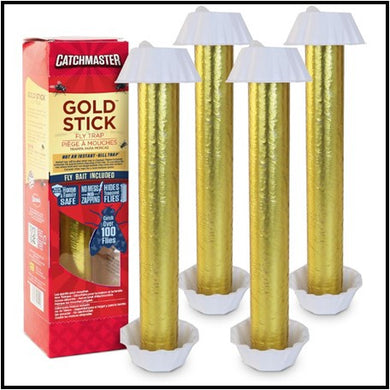 Fly and Wasp Catcher Gold Stick