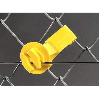 Insulator Snug Chain Link and U Post Yellow