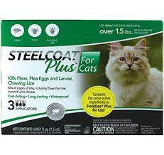 Flea & Tick Spot on 3 pk Cat