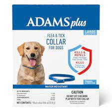 Flea & Tick Collar Dog Adams Plus Large